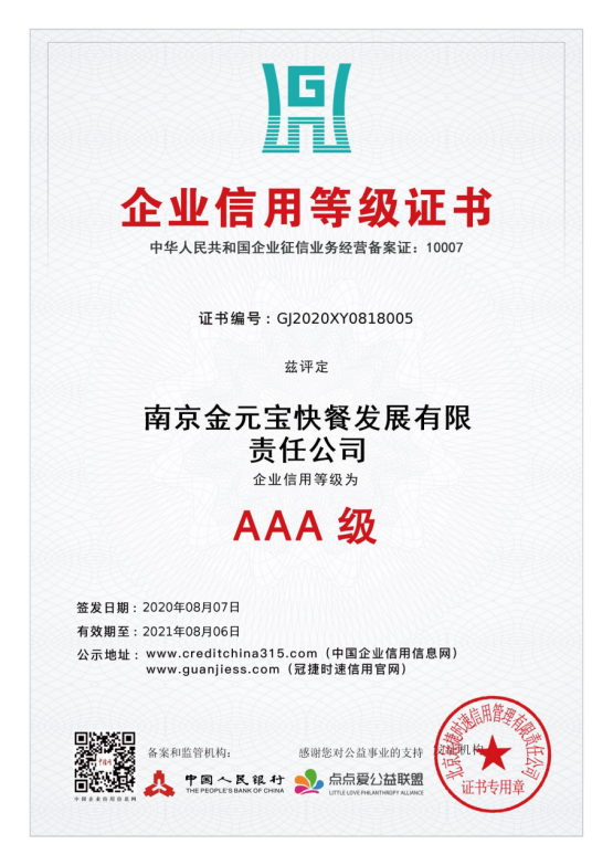 AAA级信用等级证书.png
